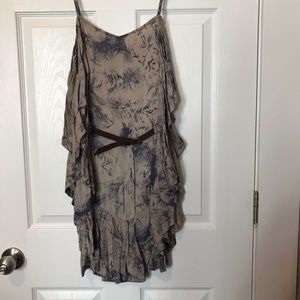 Guess knee length belted dress